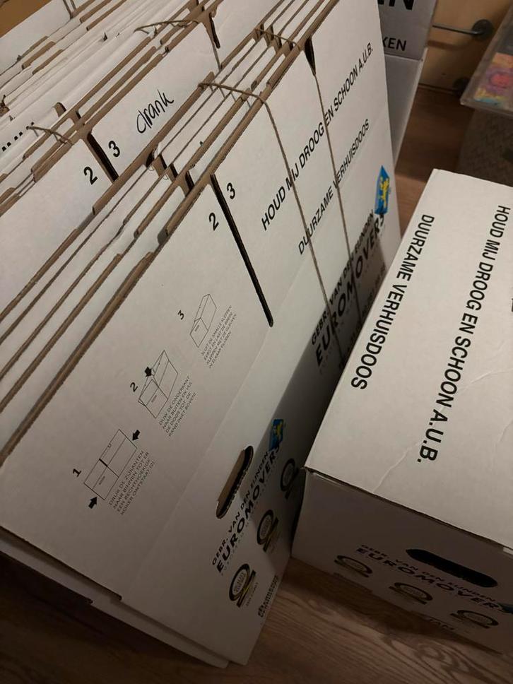 Super sterke dozen voor verhuizen of opslag, Huis en Inrichting, Overige Huis en Inrichting, Zo goed als nieuw, Ophalen