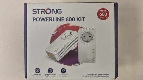 NIEUW - Strong Powerline 600 Duo, Computers en Software, Netwerk switches, Nieuw, Ophalen of Verzenden