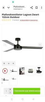 Prachtige plafondventilator Bayside Lagoon., Ophalen, Zo goed als nieuw