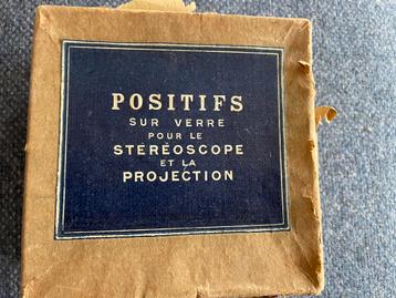 Stereo dia’s voor stereoscoop Lourdes, Pyreneeën 1900-1920 