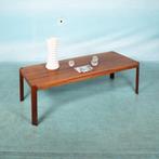 Minimalist vintage salontafel Renz, midmod walnut table, Ophalen of Verzenden