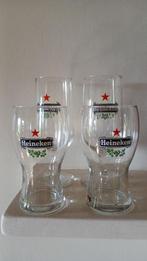 Heineken glazen, Verzamelen, Glas en Borrelglaasjes, Ophalen, Zo goed als nieuw, Bierglas