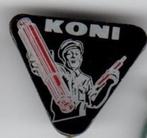 Speldje KONI SCHOKDEMPERS (A1)  KIJK OOK EENS NAAR MIJN MEER, Verzamelen, Verzenden, Gebruikt, Overige onderwerpen