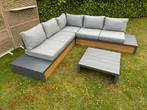 Nieuw loungeset loungebank tuinset IBIZA antraciet op=op, Ophalen of Verzenden, Nieuw, Loungeset