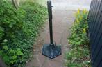 Loeizware gietijzeren antieke parasolvoet, Tuin en Terras, Ophalen, Gebruikt, Minder dan 1 meter, Parasolvoet