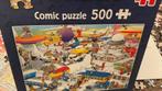 J v haasteren puzzel 500 st. Busy Airport, Ophalen of Verzenden, Zo goed als nieuw