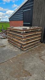 Stelconplaten 200x150 12cm dik, zes stuks, Tuin en Terras, Tegels en Klinkers, Ophalen, Gebruikt, Klinkers, 10 m² of meer