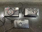 3 oude compact camera’s oa Hanimex, Panorama, Pc-606, Audio, Tv en Foto, Fotocamera's Analoog, Ophalen, Gebruikt, Compact, Overige Merken