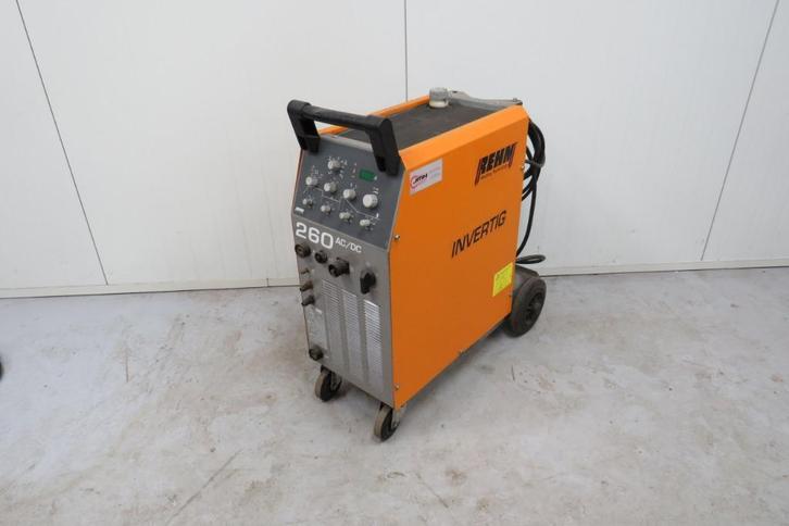 Rehm Invertig 260 AC/DC tig lasapparaat WTGK 400V, Doe-het-zelf en Verbouw, Gereedschap | Lasapparaten, Gebruikt, Tig, 250 ampère of meer