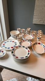 Boerenbont Boch Servies - 45 delig Diverse Onderdelen, Huis en Inrichting, Keuken | Servies, Ophalen, Zo goed als nieuw, Bord(en)