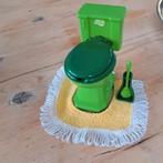 Fleur wc compleet zie laatste foto voor deksel bekleding, Verzamelen, Poppen, Ophalen of Verzenden, Gebruikt