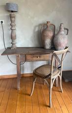 Tafel, Ophalen, 100 tot 150 cm, Zo goed als nieuw, Rechthoekig
