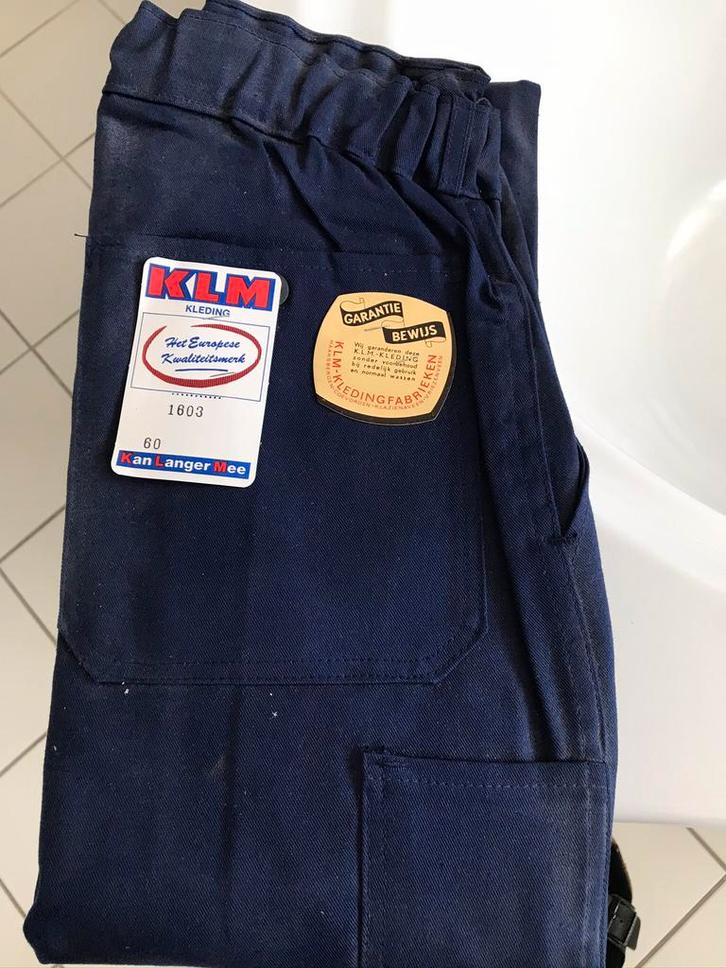 KLM - werkbroek, maat 60, Tuin en Terras, Werkkleding, Nieuw, Heren, Broek, Ophalen of Verzenden
