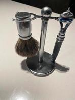 Razor MD Chrome scheerset scheerkwast nieuw, Ophalen of Verzenden, Nieuw