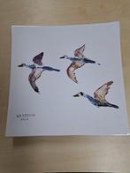 Kunstschalen met vogels, Ophalen