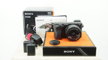 Nette Sony A6300 ICL camera e-mount camera met 2 accu's ZGAN beschikbaar voor biedingen