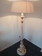 Vintage Staande Schemerlamp, Huis en Inrichting, Ophalen, Gebruikt, Vintage, Stof