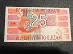 25 gulden 1989 UNC, Postzegels en Munten, Bankbiljetten | Nederland, Ophalen of Verzenden, 25 gulden, Los biljet