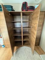 Kledingkast, Huis en Inrichting, Kasten | Kledingkasten, Ophalen, Gebruikt, Eikenhout, Met hangruimte