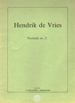 HENDRIK DE VRIES - Postlude no. 2, Orgel, Verzenden, Klassiek, Nieuw