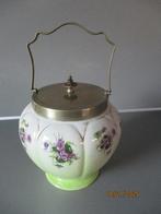 Antieke aardewerk koekjes pot met deksel, Antiek en Kunst, Antiek | Keramiek en Aardewerk, Ophalen of Verzenden