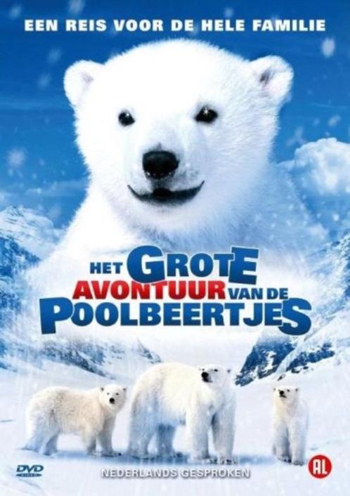 Het Grote Avontuur Van De Poolbeertjes, Cd's en Dvd's, Dvd's | Kinderen en Jeugd, Nieuw in verpakking, Film, Avontuur, Ophalen of Verzenden