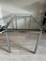 Harvink glazen eettafel, Ophalen, Gebruikt, Glas, 75 cm of meer