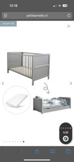 3 IN 1 MEEGROEIBED EVOLUTIF LAURENT 0-4 JAAR, Kinderen en Baby's, Kinderkamer | Bedden, 70 tot 85 cm, Zo goed als nieuw, Matras