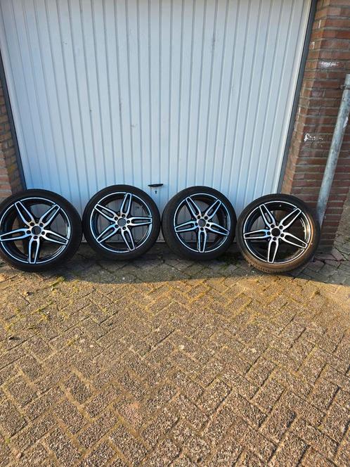 Originele mercedes E-classe amg 19" velgen, Auto-onderdelen, Banden en Velgen, Zomerbanden, 19 inch, Ophalen
