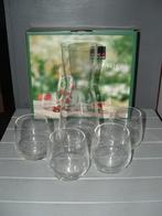 Royal Leerdam! 7 x doos met karaf + 4 glaasjes Vitality 5, Glas of Glazen, Nieuw, Ophalen of Verzenden, Glas