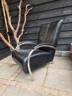 design molinari gispen buizenframe ,mancave Gelderland, Gebruikt, 75 tot 100 cm, Leer, Ophalen