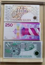 Nederland gulden set in plexiglas 1435 gulden, Postzegels en Munten, Bankbiljetten | Nederland, Setje, 1000 gulden, Ophalen of Verzenden