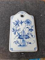 Prachtig blauw wit ouderswets porseleinen (kaas) plankje., Ophalen of Verzenden