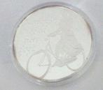 Beatrix op de fiets  (zilver), Postzegels en Munten, Verzenden, Koningin Beatrix, Zilver, Euro's