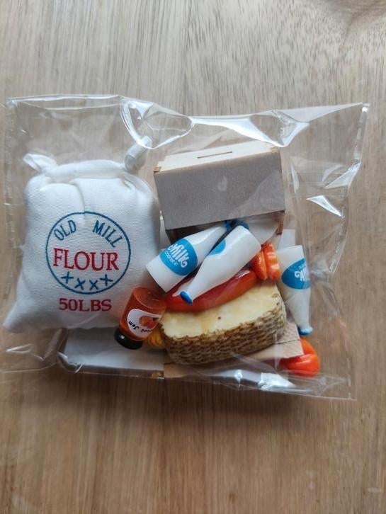 Poppenhuis Keukenspullen NIEUW - Bloem, Melk, Brood & Jam, Ophalen of Verzenden, Nieuw, Bouwen