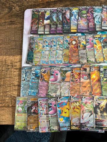 Pokemon v / ex kaarten beschikbaar voor biedingen