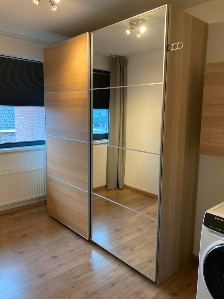 Kast pax Ikea, Huis en Inrichting, Kasten | Kledingkasten, Zo goed als nieuw, 200 cm of meer, 200 cm of meer, 50 tot 75 cm, Met lade(s)