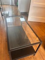 Glazen salon tafel IKEA, Huis en Inrichting, Tafels | Salontafels, Minder dan 50 cm, Glas, Gebruikt, Rechthoekig