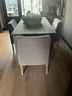 Aura Peeperkorn la linde eetkamerstoelen, Ophalen of Verzenden, Zo goed als nieuw, Overige kleuren, Vier