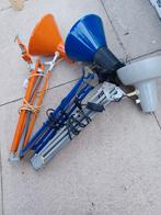 3x vintage/ retro  spot lamp/klemspot 15€ alles 1 koop, Ophalen of Verzenden, Gebruikt, Metaal of Aluminium
