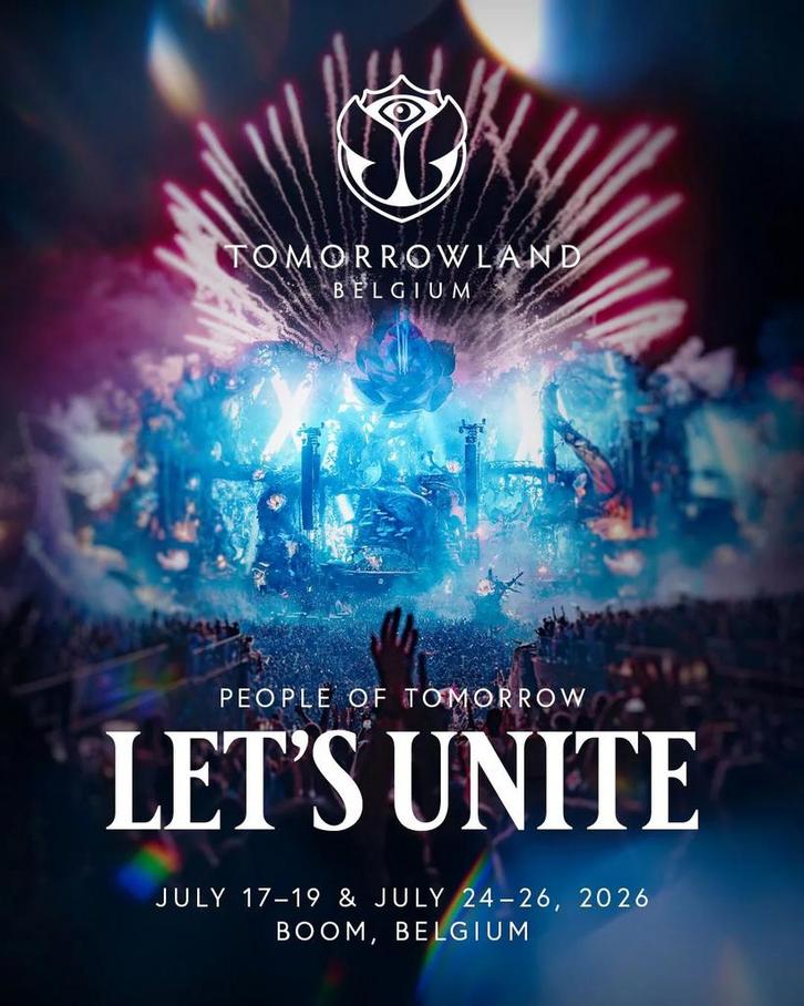 Tomorrowland week 1 zondag, Tickets en Kaartjes, Evenementen en Festivals, Drie personen of meer