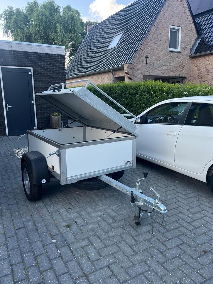 Power Trailer Bagagewagen - 150x110x50cm, Auto diversen, Aanhangers en Bagagewagens, Zo goed als nieuw, Ophalen