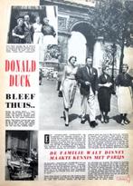 Artikel over Walt Disney 1953 Donald Duck, Verzamelen, Tijdschriften, Kranten en Knipsels, Verzenden, 1940 tot 1960, Tijdschrift
