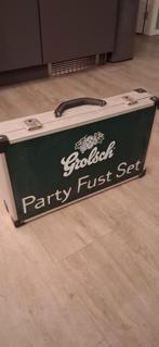 Grolsch koffertje koffer party fust set LEEG!, Ophalen, Gebruikt, Grolsch