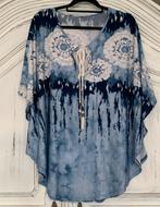 Bloese blauw mt 46-48, Blauw, Blouse of Tuniek, ?, Ophalen of Verzenden