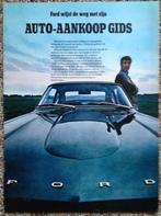Folder Ford Auto Aankoopgids met o.a. Capri, Mustang, Escort, Ophalen of Verzenden, Gelezen, Ford