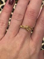 Sissy-Boy Ring - RVS met steentjes, maat 18, Sieraden, Tassen en Uiterlijk, Gebruikt, IJzer of Staal, Ophalen of Verzenden, 17 tot 18