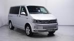 Volkswagen Transporter 2.0 TDI L1H1 Dubbel Cabine 5-Zits Nav, Auto's, Voorwielaandrijving, Euro 5, Gebruikt, Zwart