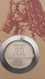 Mooie 5 mark 1975 + postzegel, zilver 11,2 gr, Albrecht Düre, Postzegels en Munten, Munten | Europa | Niet-Euromunten, Ophalen of Verzenden