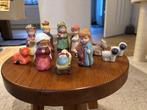 11 delige kerstbeelden groep / kerststal figuren, Diversen, Kerst, Ophalen of Verzenden, Zo goed als nieuw